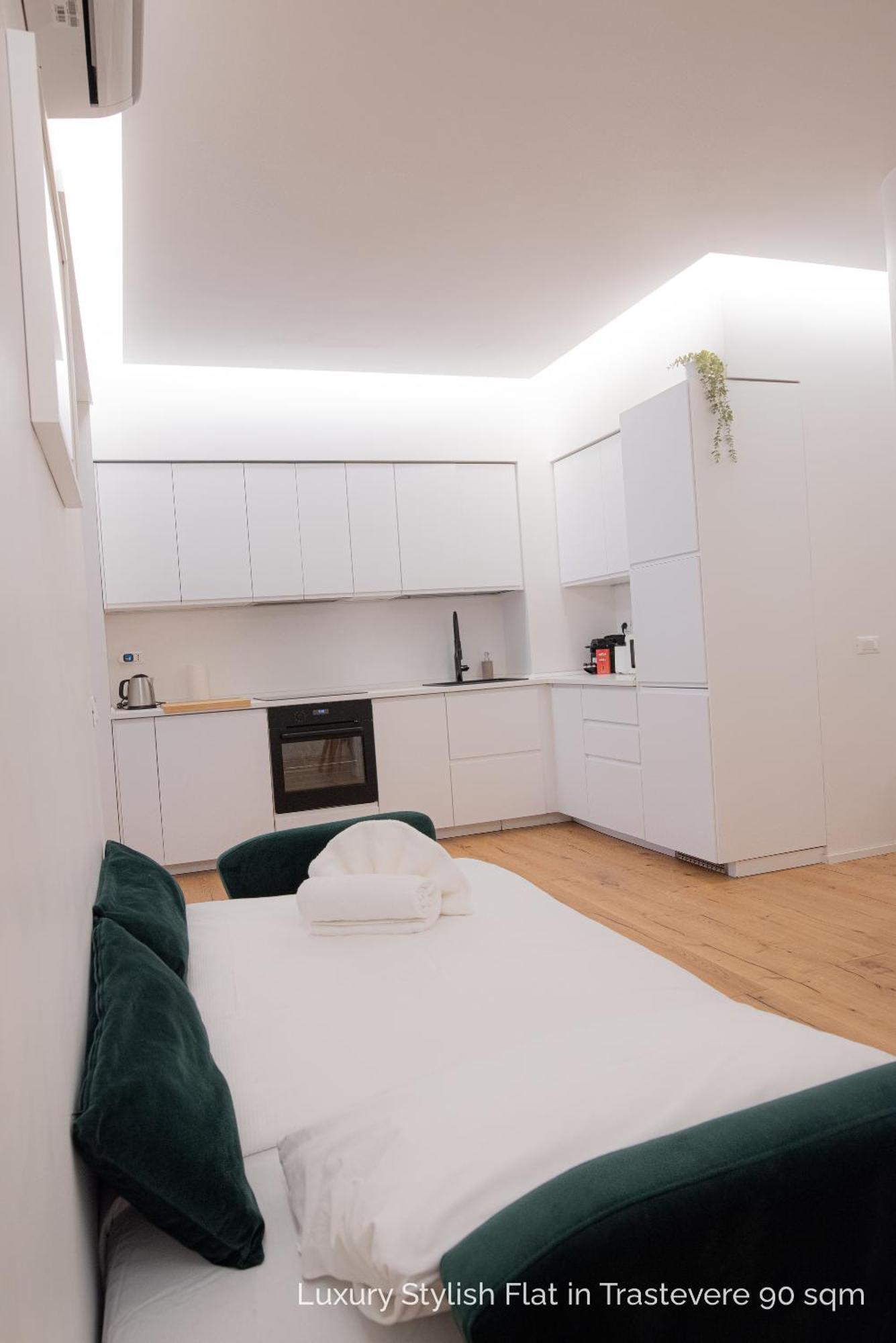 La Dolce Vita - Luxury Stylish Flats In Trastevere 70-90Sqm Řím Exteriér fotografie