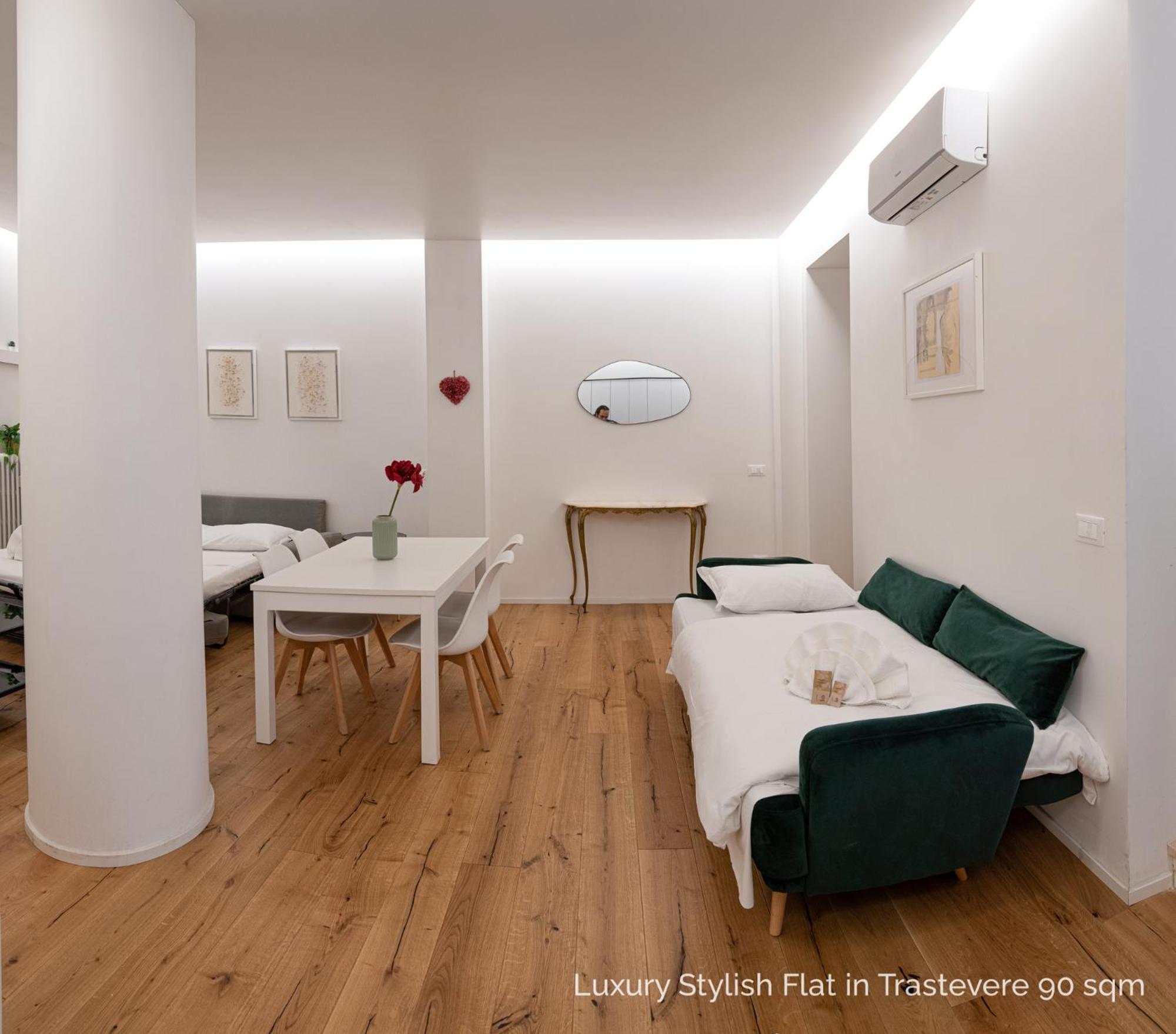 La Dolce Vita - Luxury Stylish Flats In Trastevere 70-90Sqm Řím Exteriér fotografie