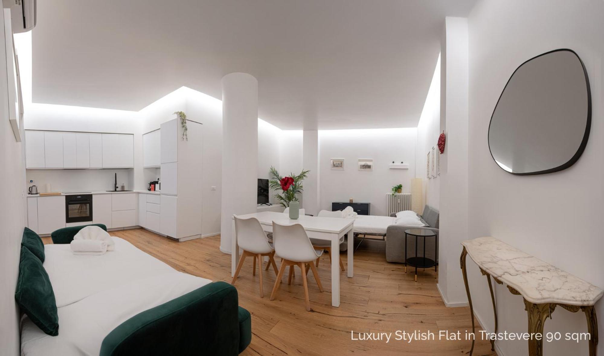 La Dolce Vita - Luxury Stylish Flats In Trastevere 70-90Sqm Řím Exteriér fotografie