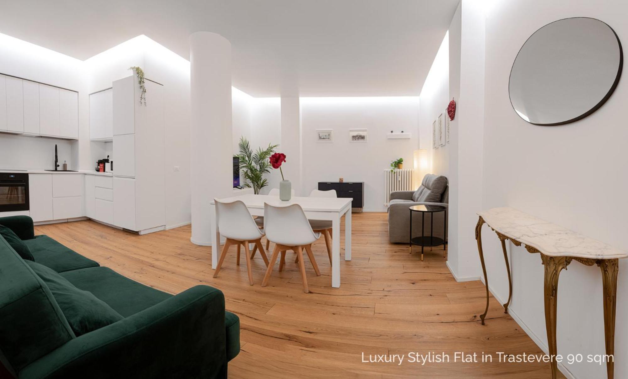 La Dolce Vita - Luxury Stylish Flats In Trastevere 70-90Sqm Řím Exteriér fotografie