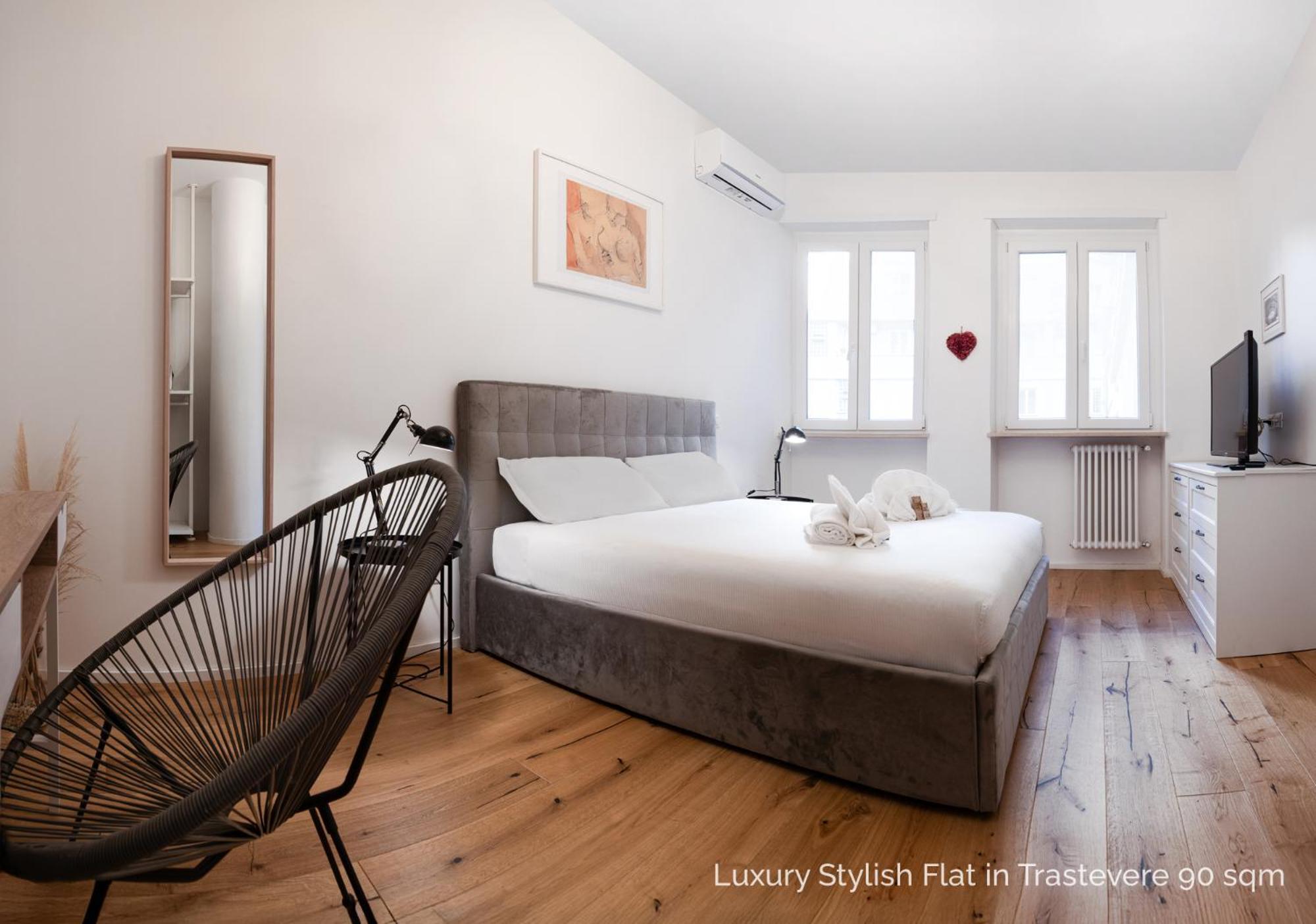La Dolce Vita - Luxury Stylish Flats In Trastevere 70-90Sqm Řím Exteriér fotografie