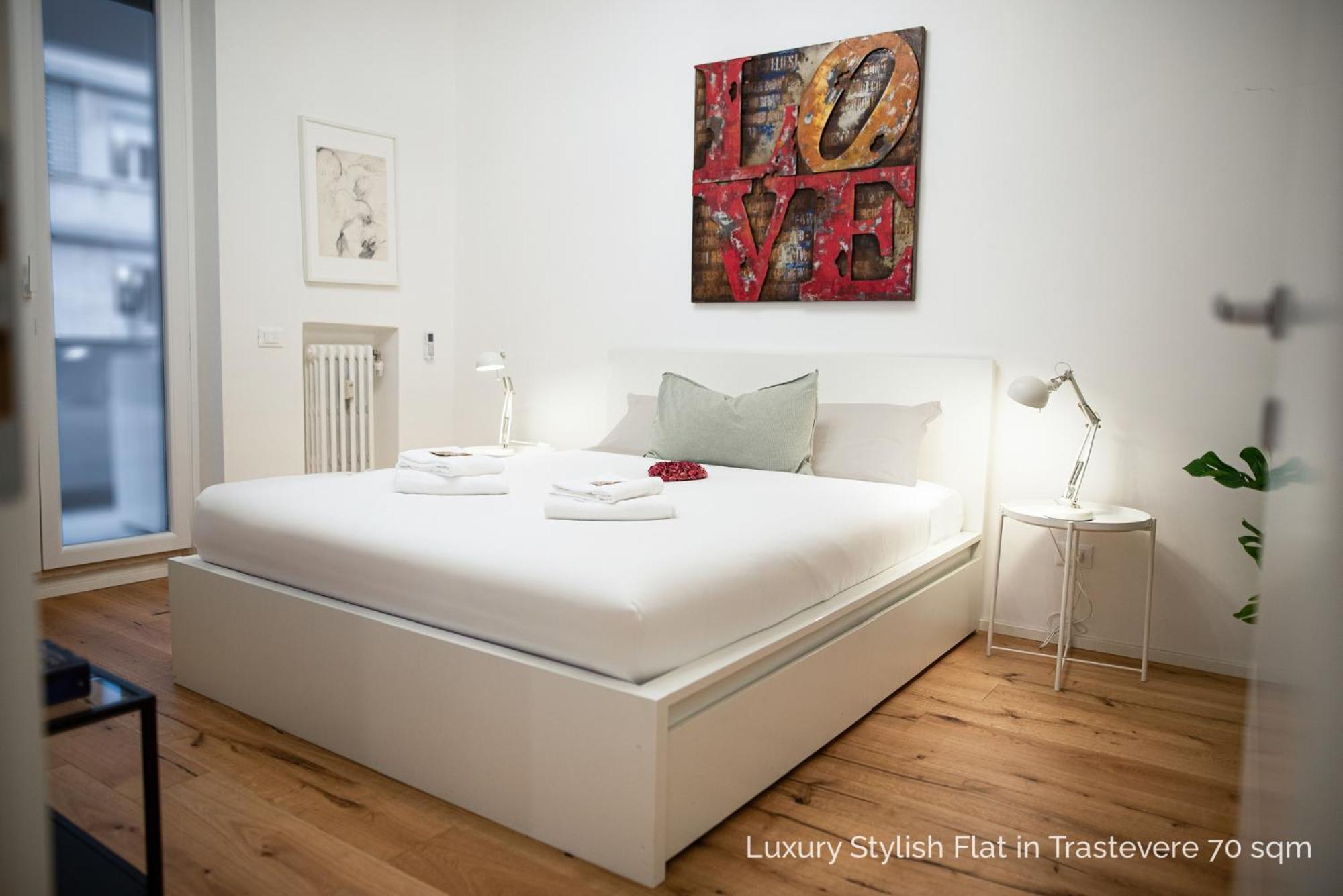 La Dolce Vita - Luxury Stylish Flats In Trastevere 70-90Sqm Řím Exteriér fotografie