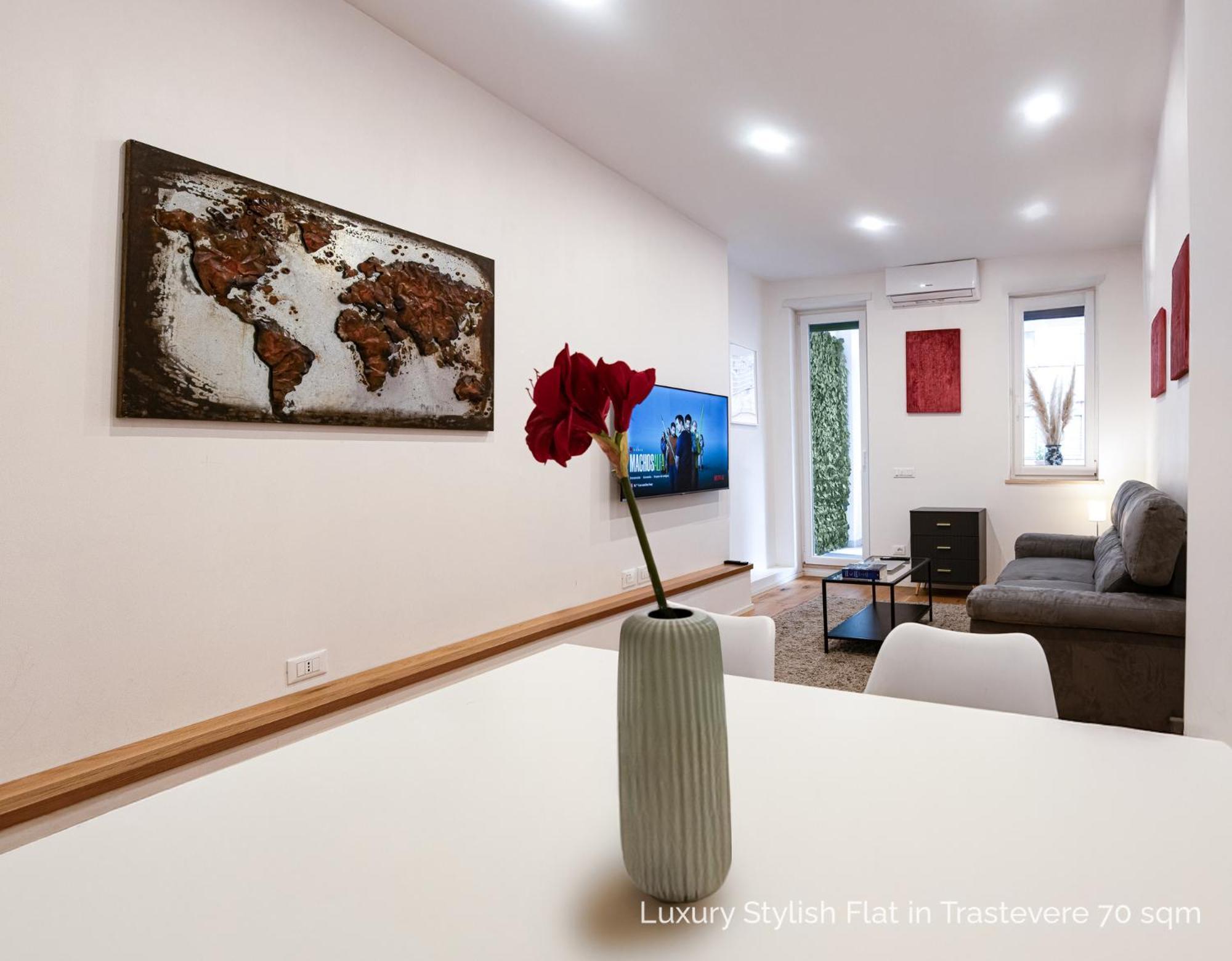 La Dolce Vita - Luxury Stylish Flats In Trastevere 70-90Sqm Řím Exteriér fotografie