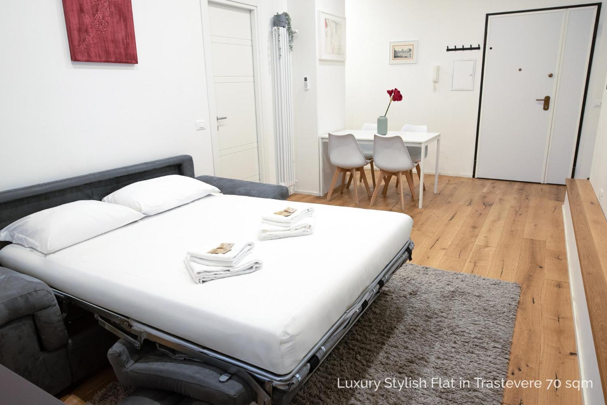 La Dolce Vita - Luxury Stylish Flats In Trastevere 70-90Sqm Řím Exteriér fotografie