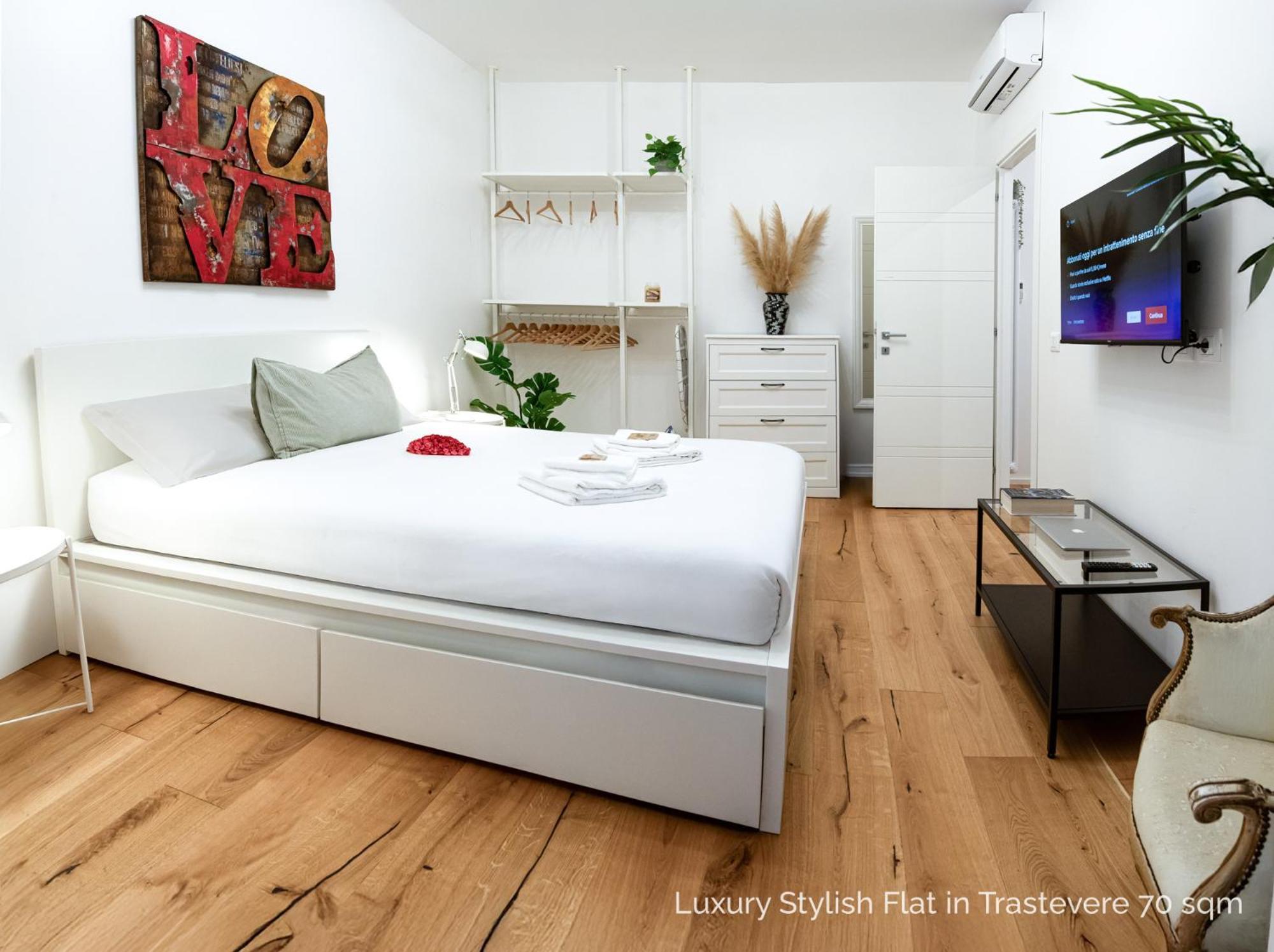 La Dolce Vita - Luxury Stylish Flats In Trastevere 70-90Sqm Řím Exteriér fotografie