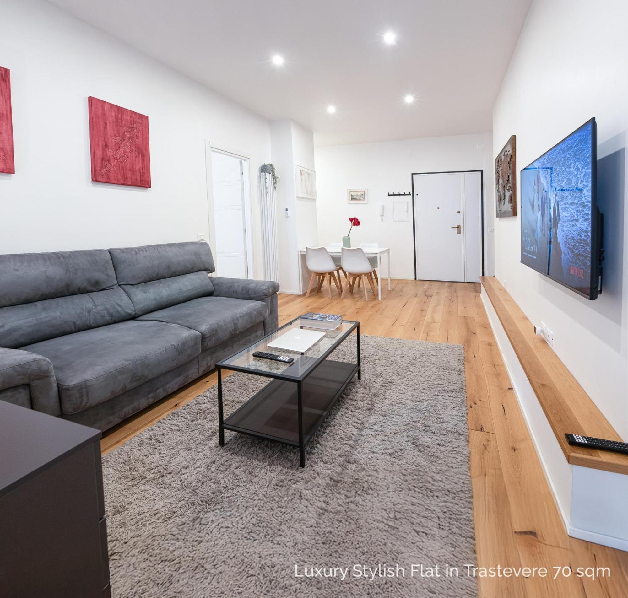 La Dolce Vita - Luxury Stylish Flats In Trastevere 70-90Sqm Řím Exteriér fotografie