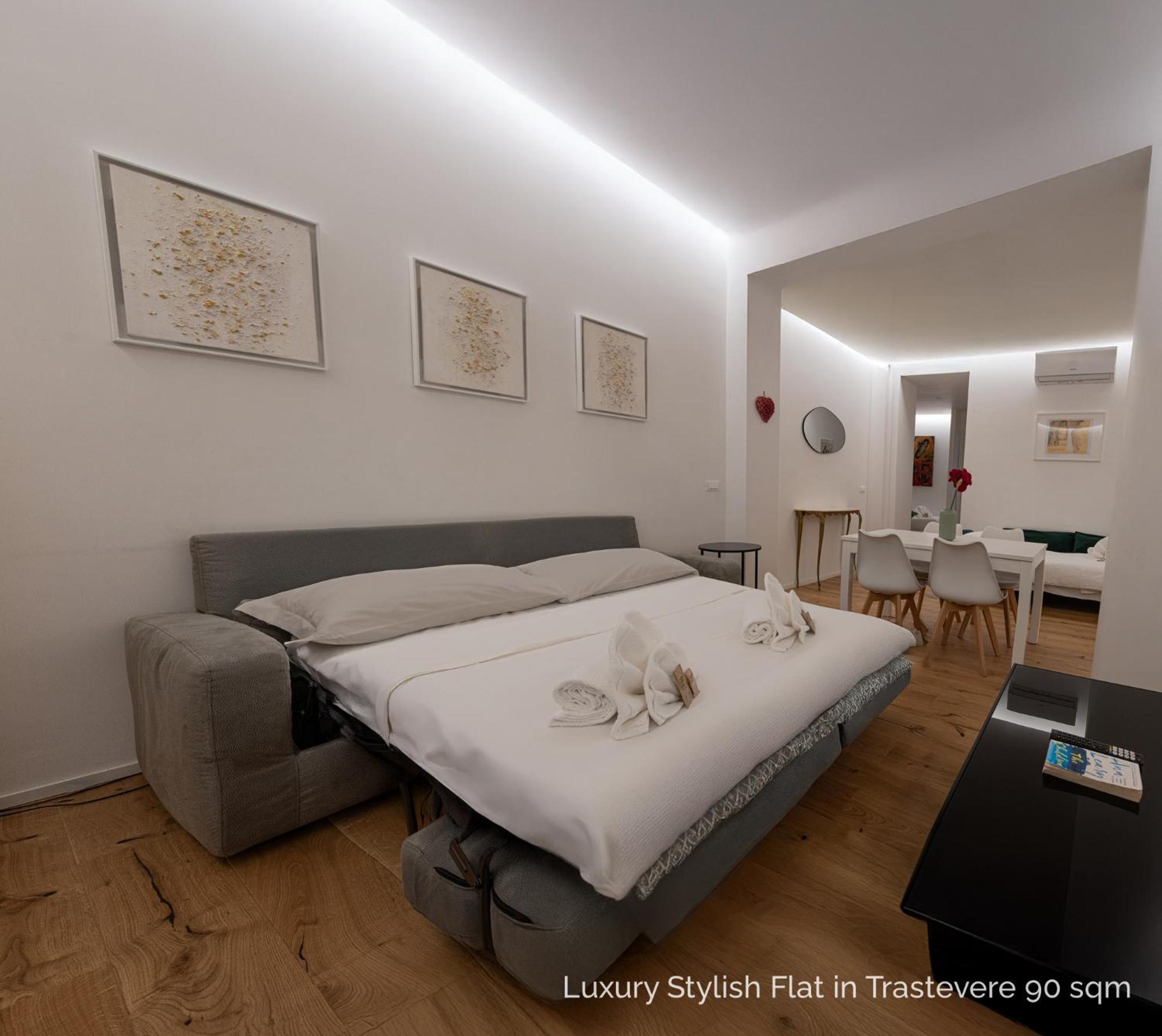 La Dolce Vita - Luxury Stylish Flats In Trastevere 70-90Sqm Řím Exteriér fotografie